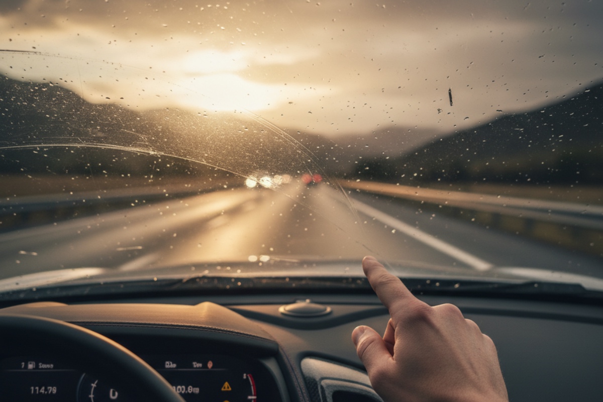 Zaleđen sistem za pranje vetrobranskog stakla