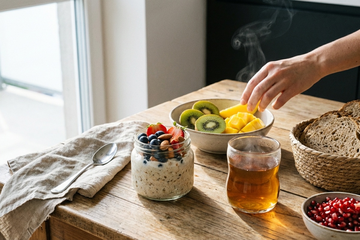 Zdrav doručak bogat voćem i žitaricama za srčano zdravlje
