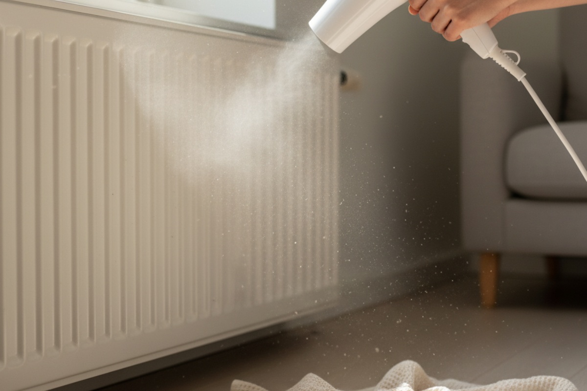 Čišćenje radijatora fenom za kosu u Srbiji