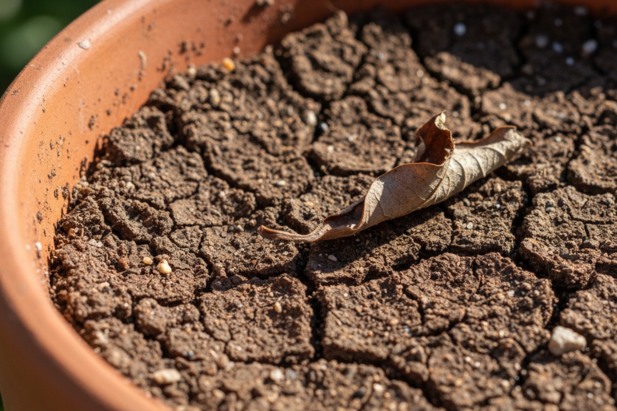 Priprema prirodnog rastvora za razrahljivanje zemlje u saksijama