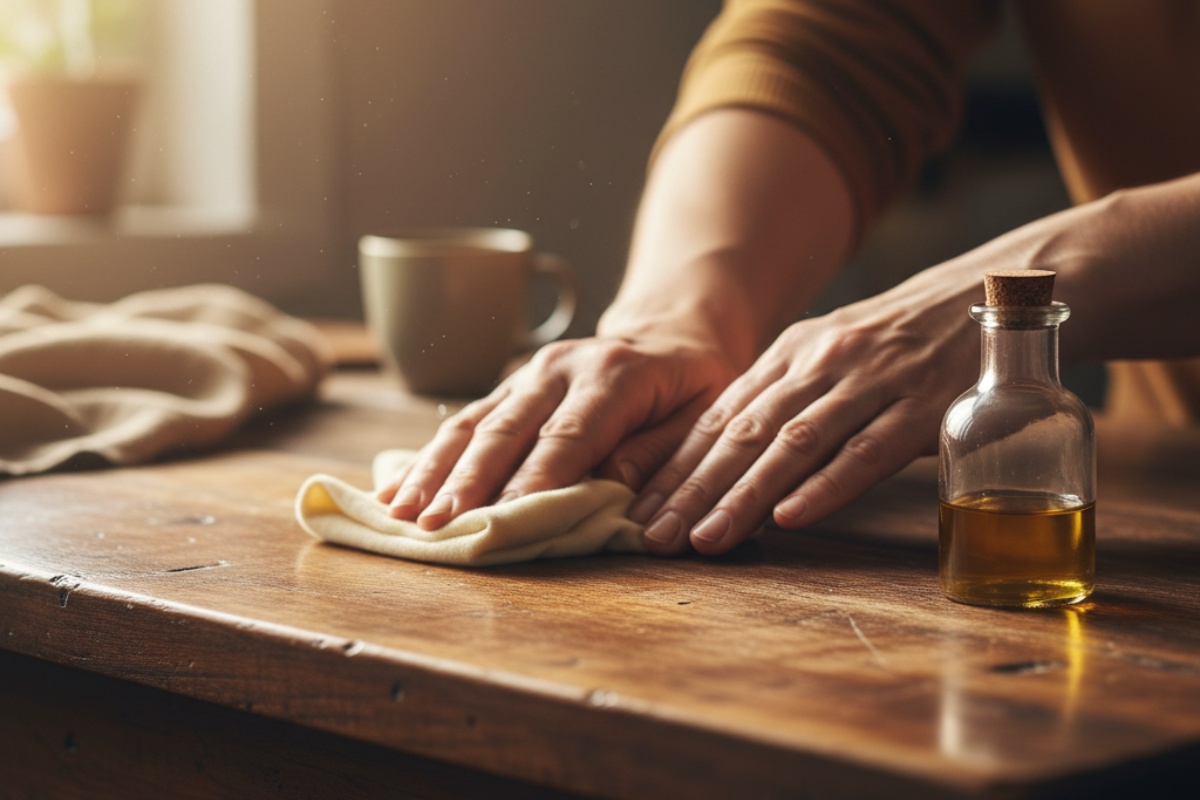 Podmazivanje alata starim uljem