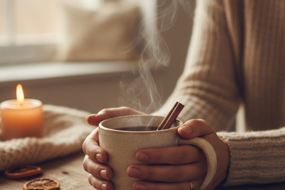 Štapići cimeta i priprema lekovitog napitka