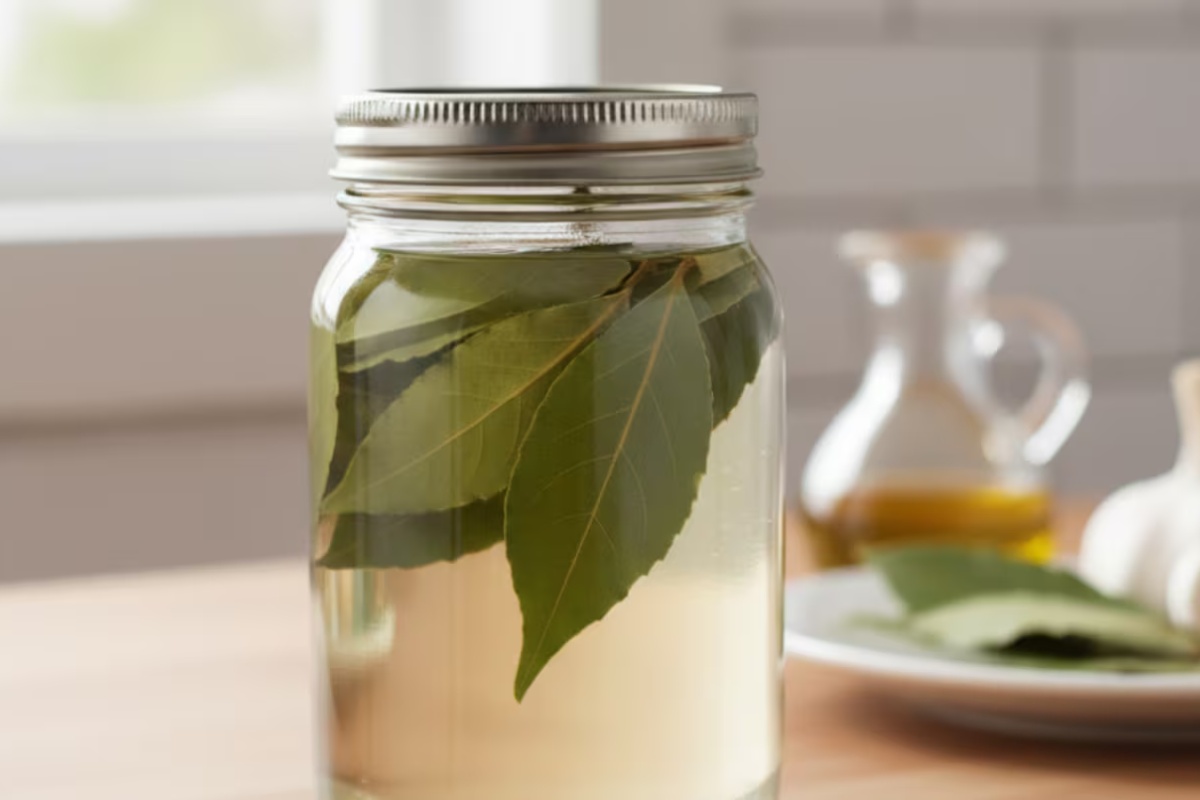 Prirodno sredstvo od sirćeta i lovora za čišćenje