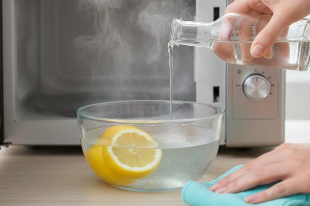 Prirodni sastojci za čišćenje mikrotalasne pećnice