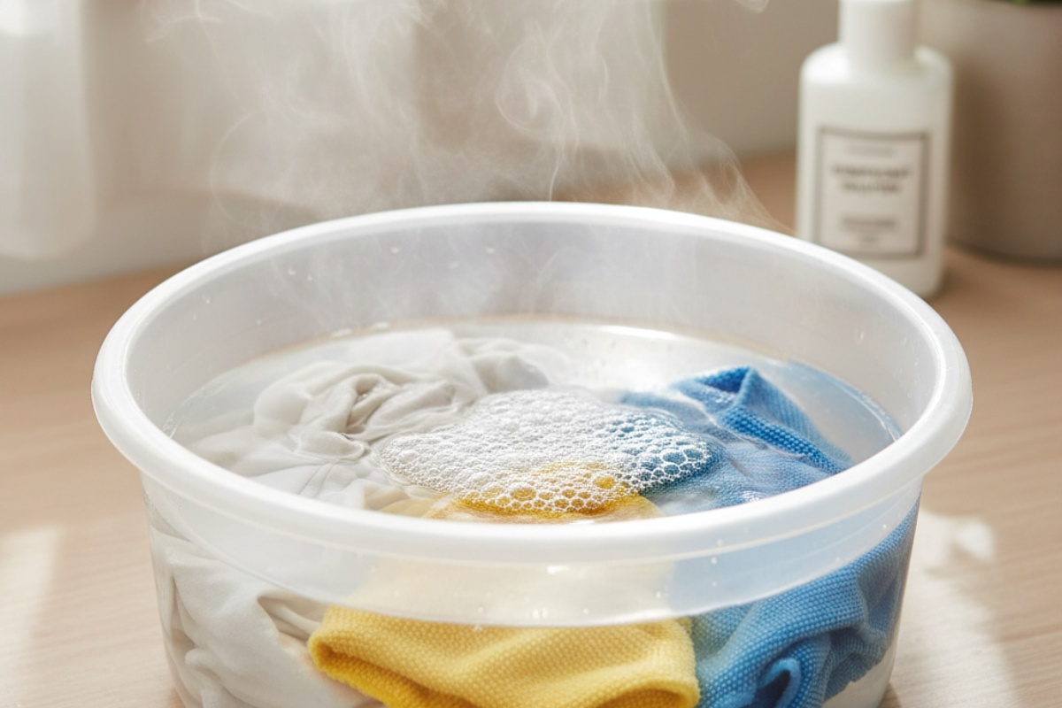 Čišćenje natrijum perkarbonatom