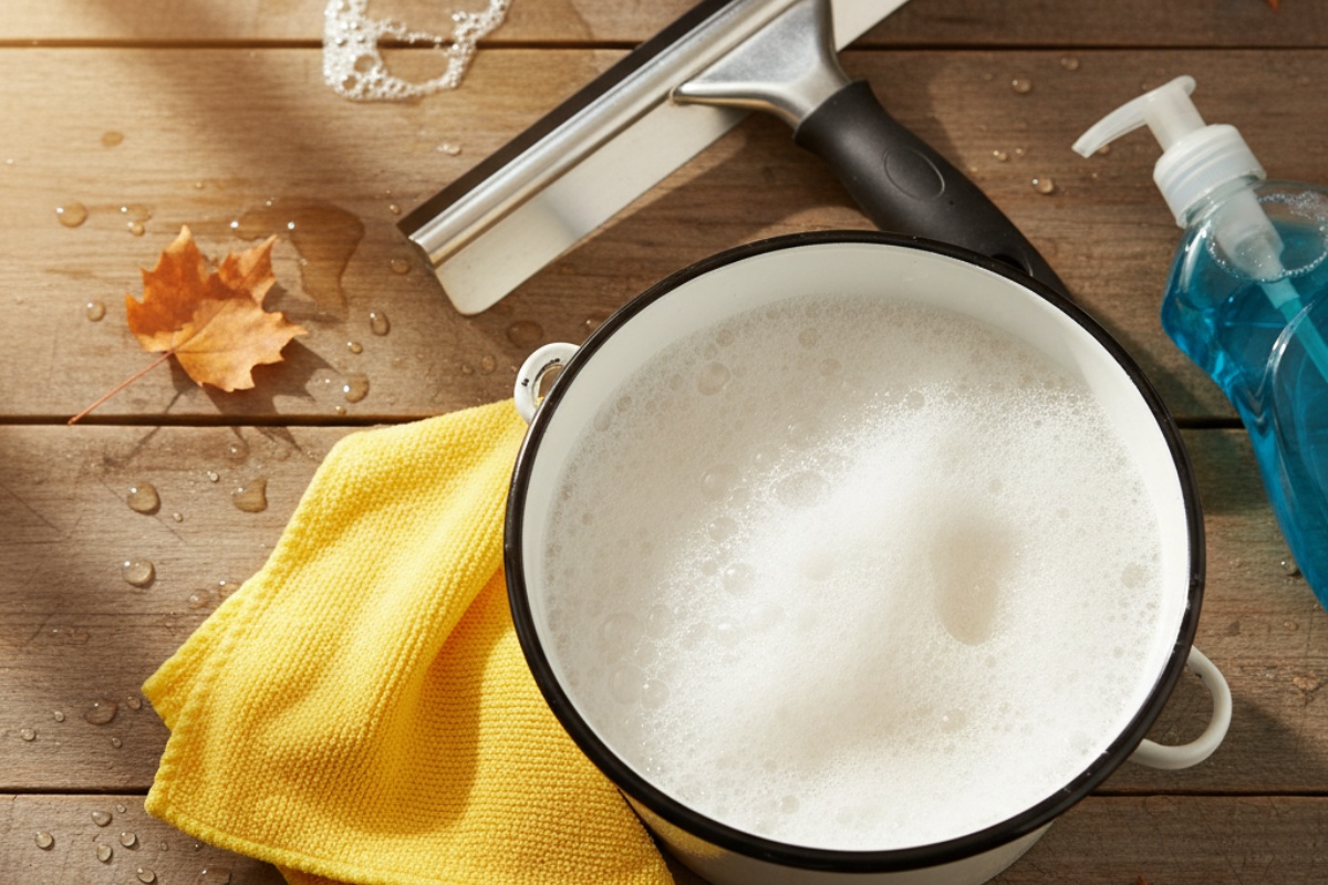 Čišćenje prozorskih okvira i stakala