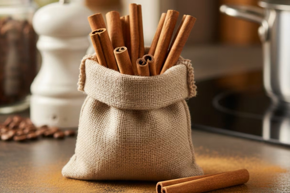 Raspršivanje cimeta preko praga za dobru energiju