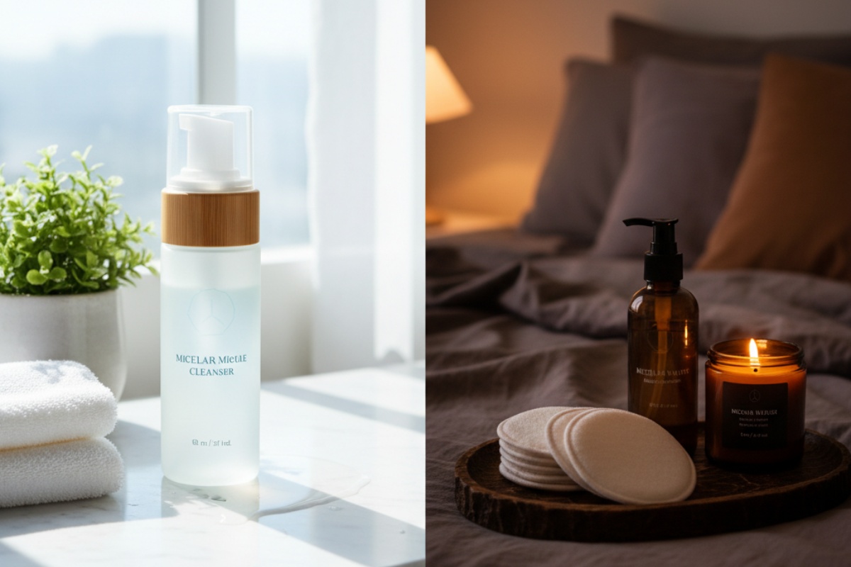 Nanošenje preparata za negu lica nakon pranja