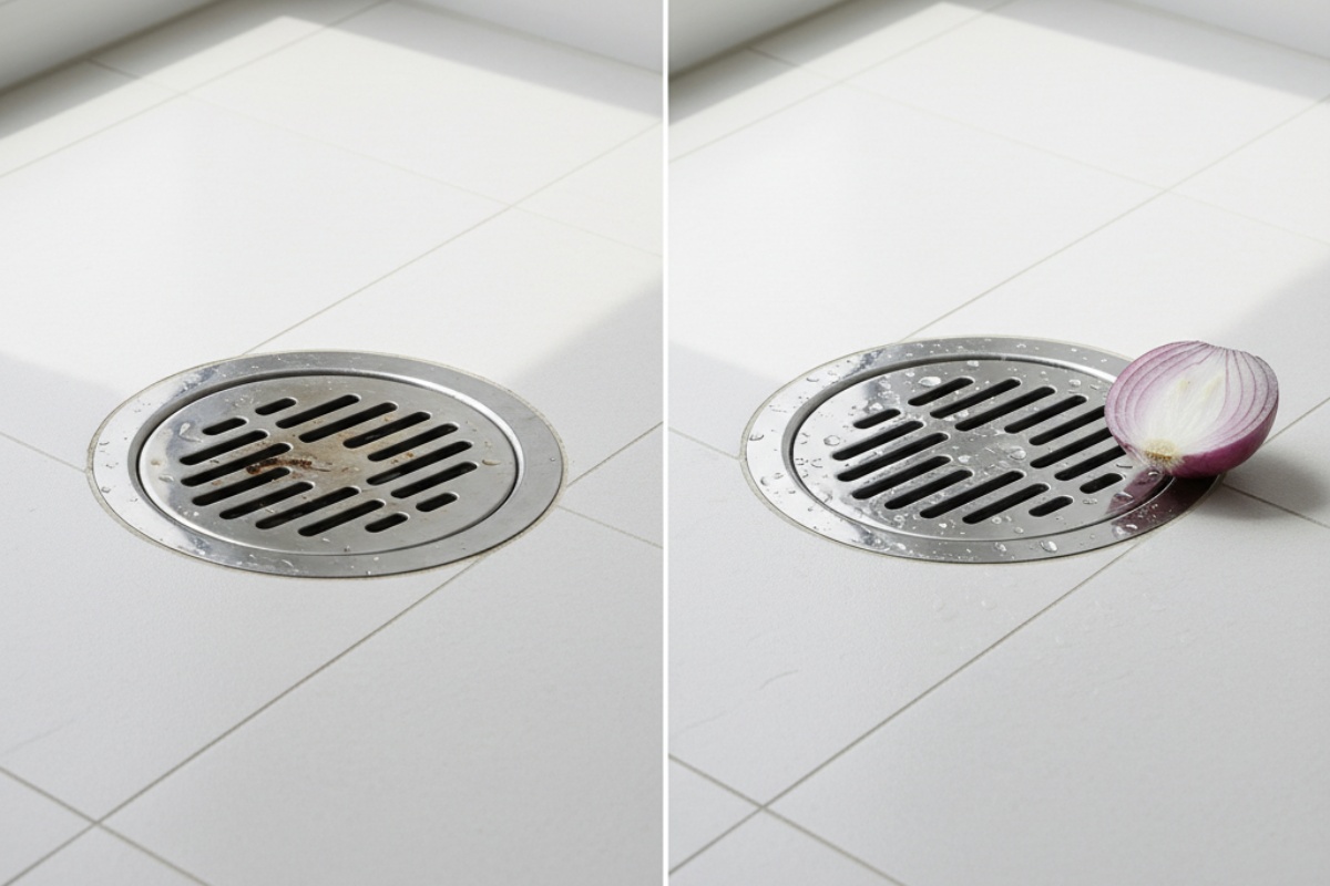 Postupak dezinfekcije ventilacionih rešetki lukom