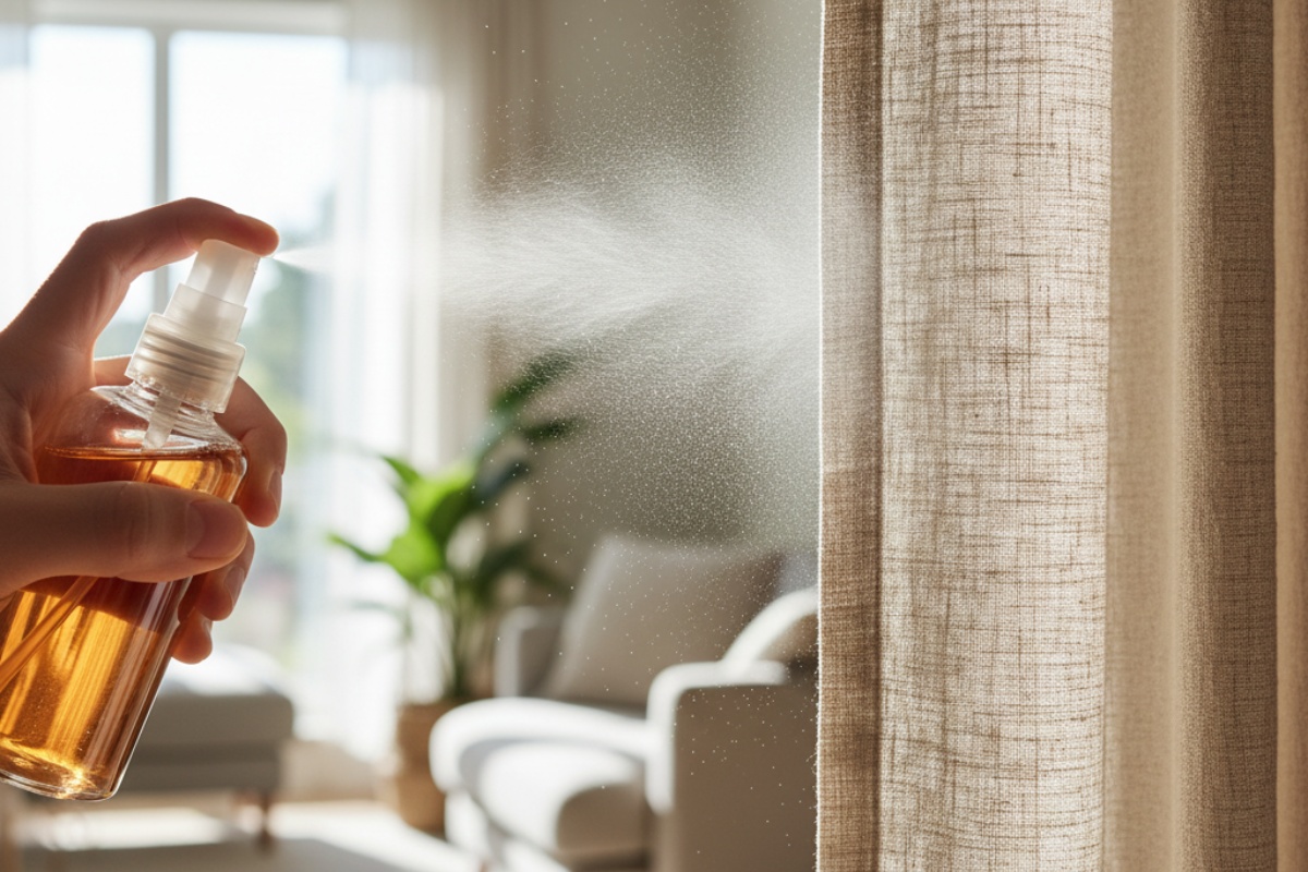 Priprema mirisne tečnosti od eukaliptusa i cimeta