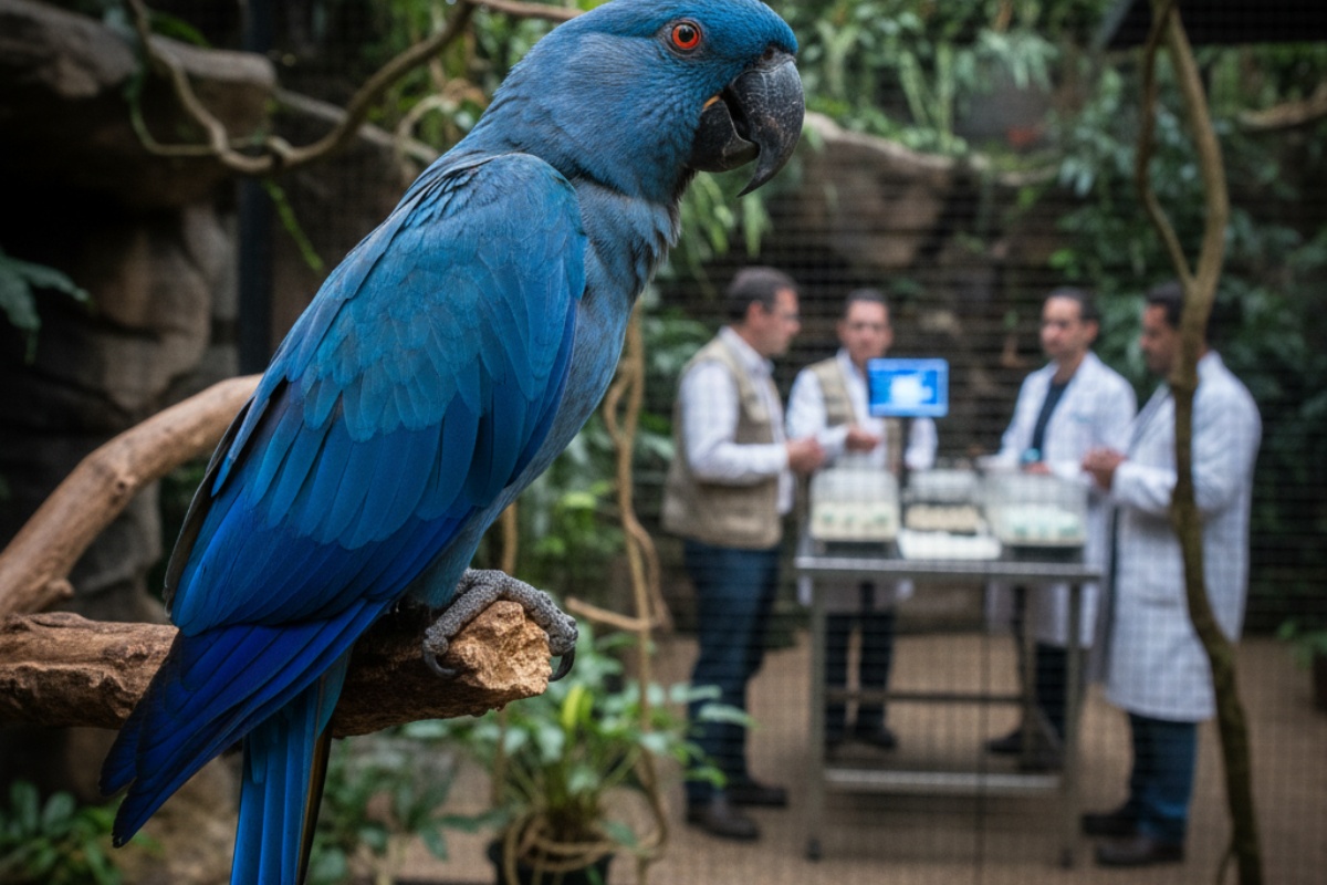 Stručnjaci brinu o ugroženim plavim arama
