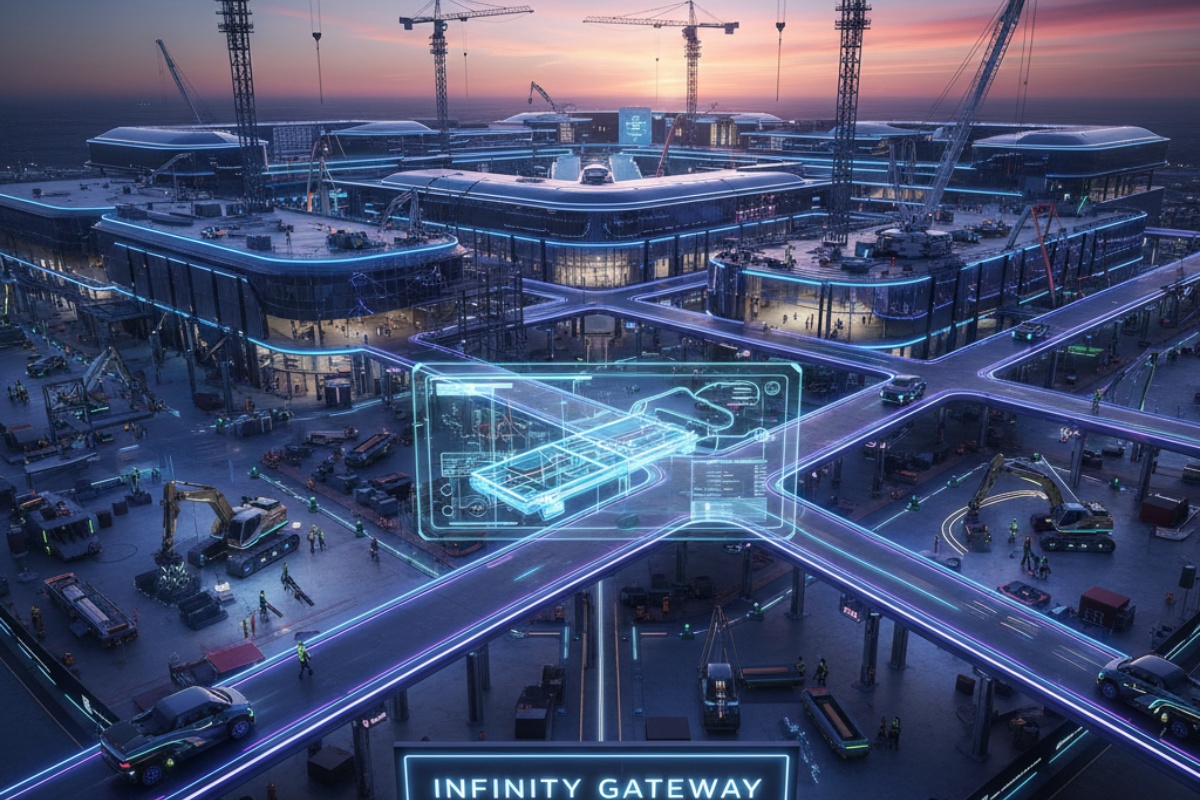 Plan izgradnje i logistika projekta Portoshops