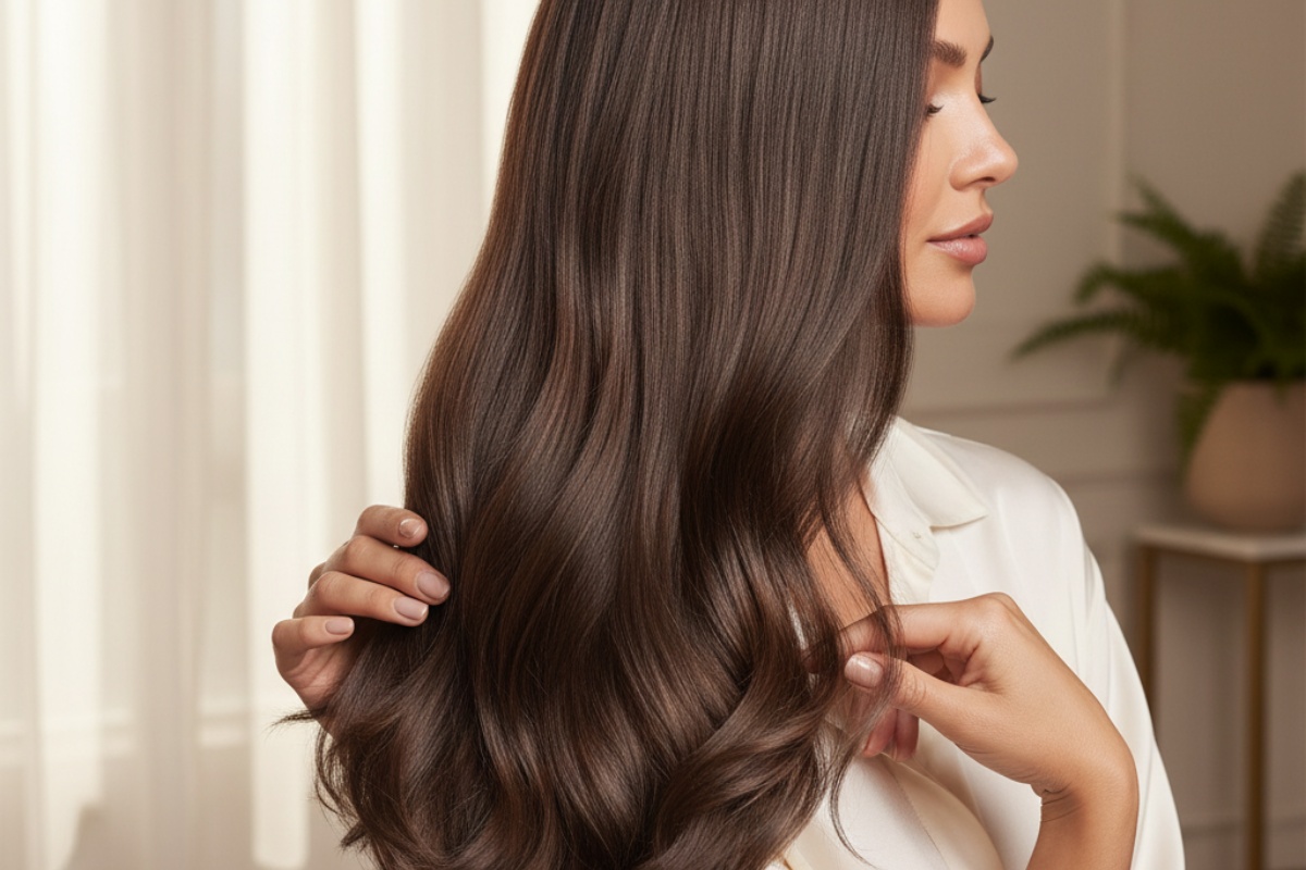 Zdrava i sjajna kosa nakon prirodnog tretmana