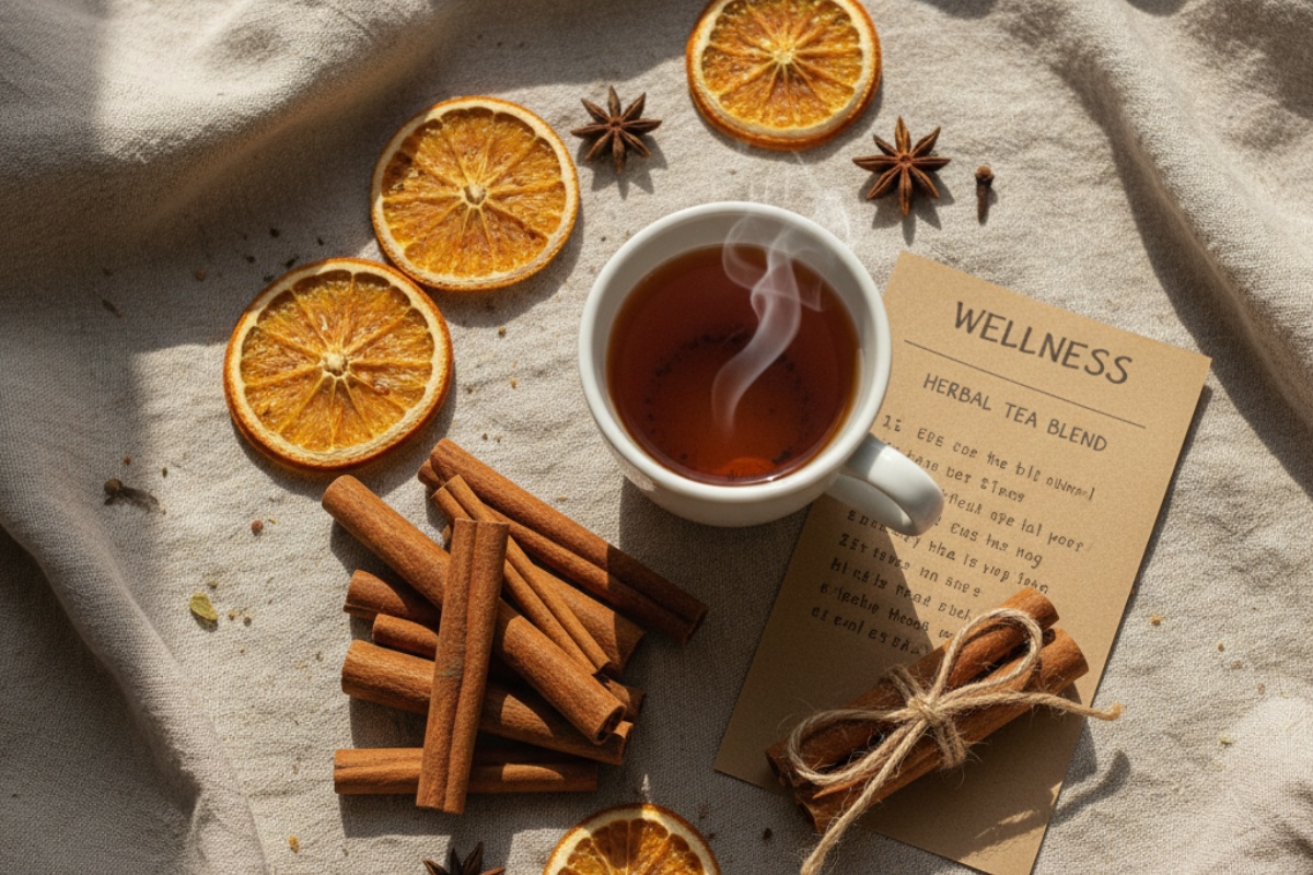 Šolja toplog čaja od cimeta za opuštanje