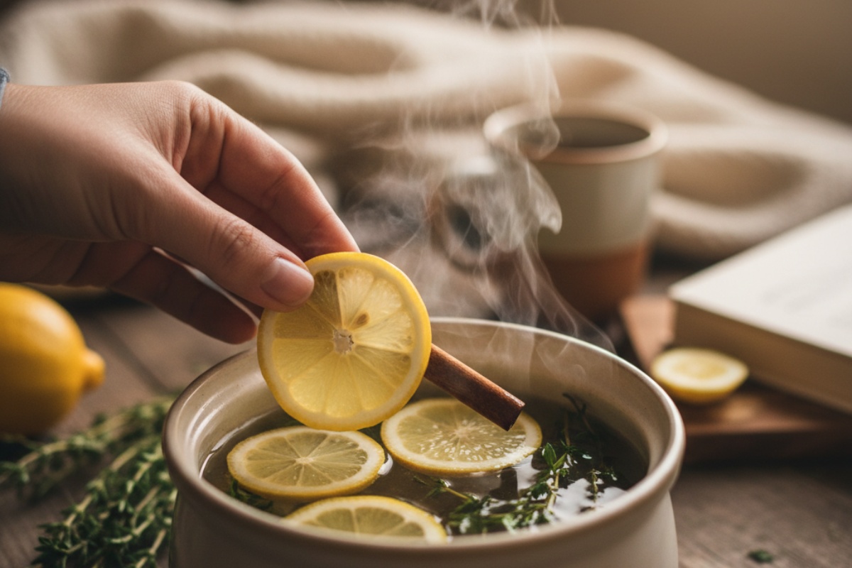 Priprema svežeg timijana za kuvanje