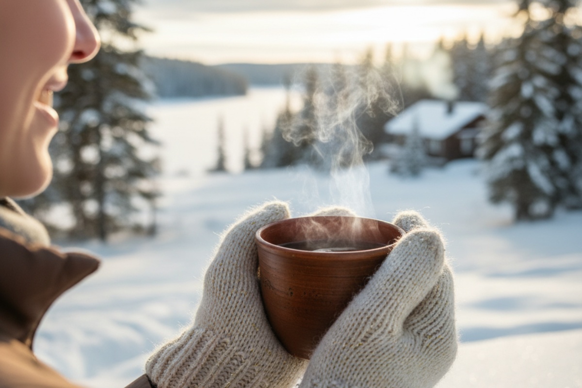 Priprema folije za zaštitu ruku od mraza