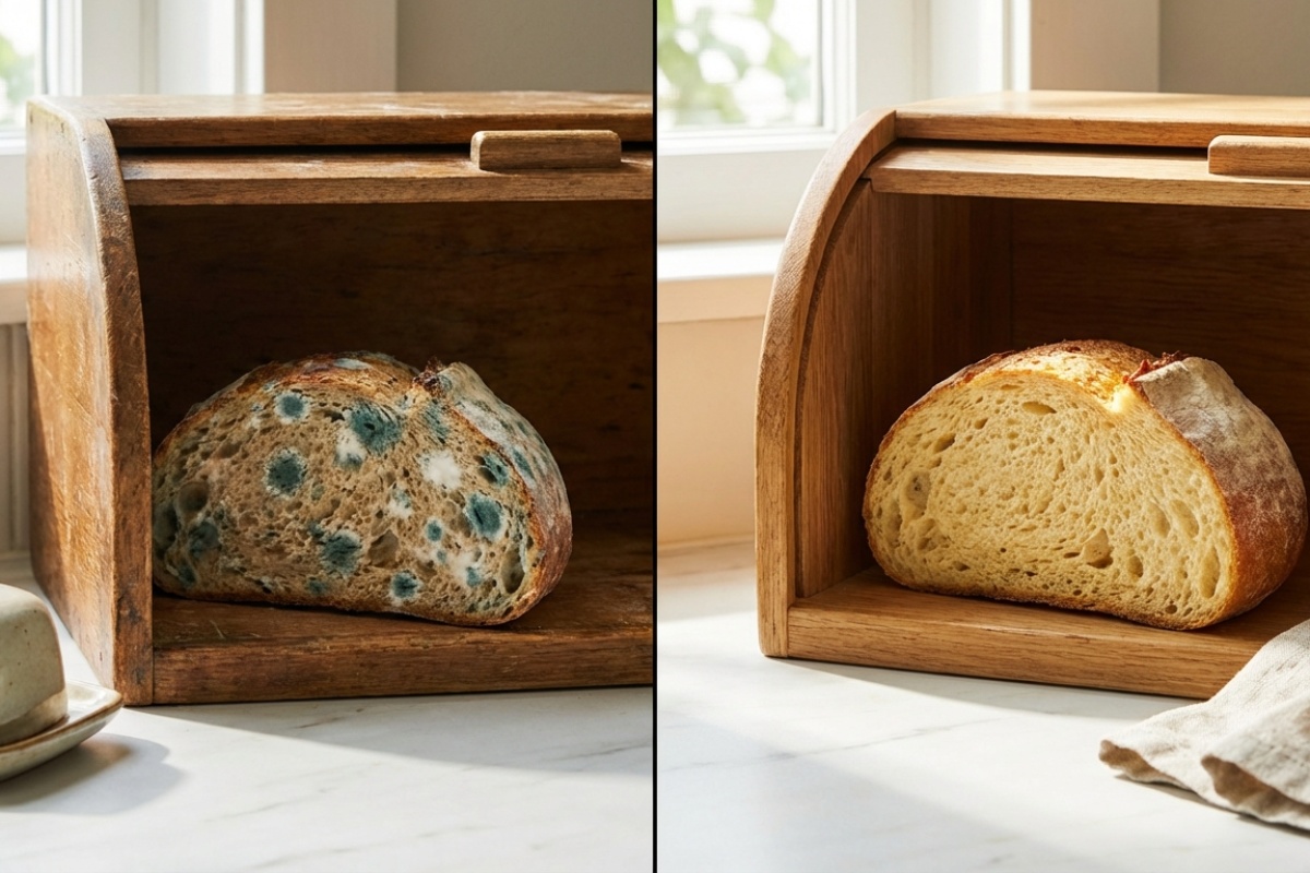 Svež hleb bez tragova vlage