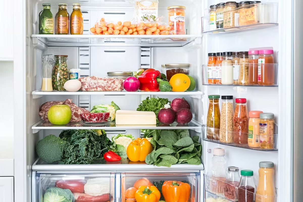 Sveže namirnice u pravilno podešenom frižideru