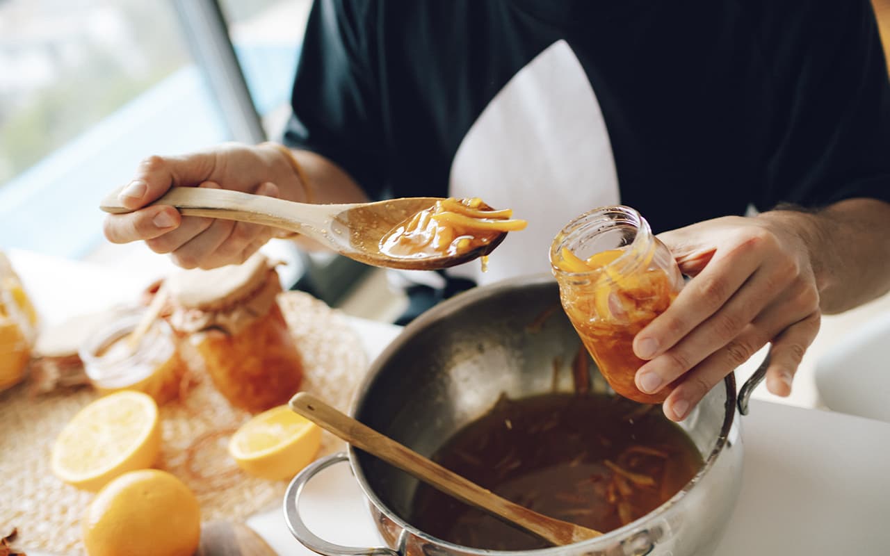 Priprema prirodnog mirisa od citrusa