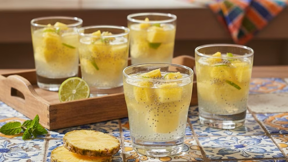 Nutritivne vrijednosti želea od ananasa, limuna i chia sjemenki