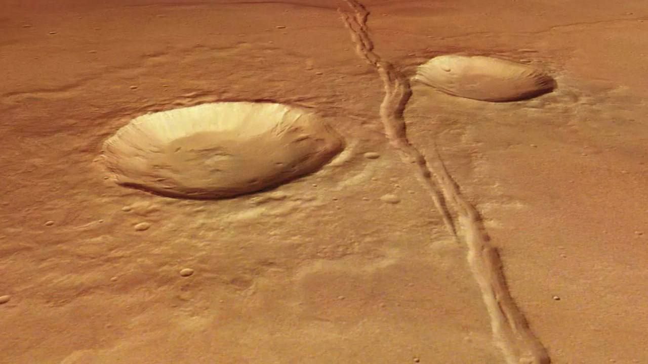 Sezonski ledeni pokrov kao zaštita marsovskih jezera.