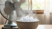 Stavljanje zdjele s ledom ispred ventilatora: čemu služi i kada je učinkovito