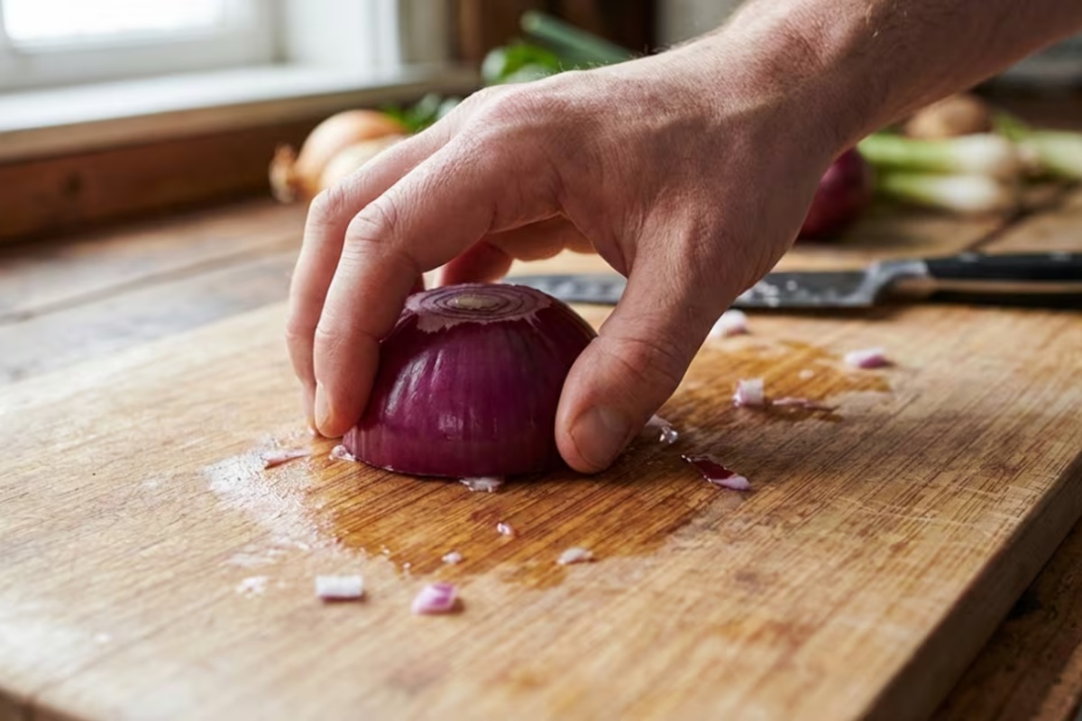 Rijetki znaju: čemu služi trljanje luka po dasci za rezanje