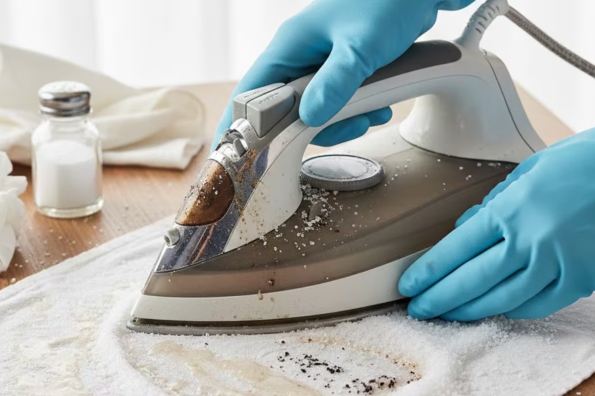 Stavljanje soli na peglu: zašto se preporučuje i čemu služi