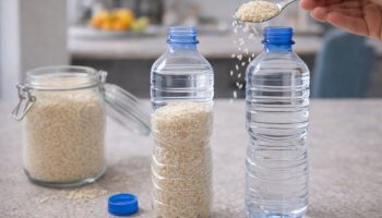 Stavljanje pirinča u flaše za vodu koje koristite kod kuće: čemu služi i zašto se preporučuje