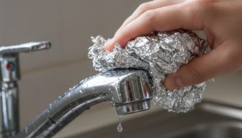Korišćenje aluminijumske folije na kuhinjskim slavinama: čemu služi i zašto se preporučuje