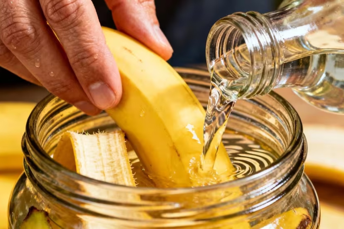 Mešanje kore banane sa sirćetom: čemu služi i zašto se preporučuje