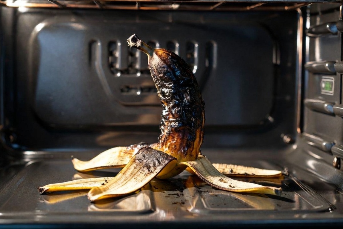 Spaljena kora banane u rerni — najbolje besplatno kalijumovo đubrivo za baštu i povrtnjak u 2026. godini