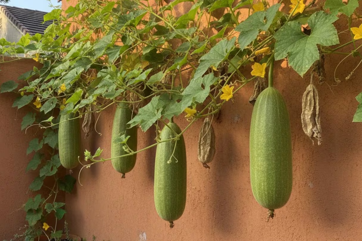 Ni bršljan ni penjući fikus: puzavica koja raste za manje od 6 meseci i daje prirodne sunđere