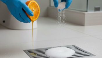 Sipajte sok od pomorandže i sodu bikarbonu u rešetke kupatila: čemu služi i koliko često to raditi