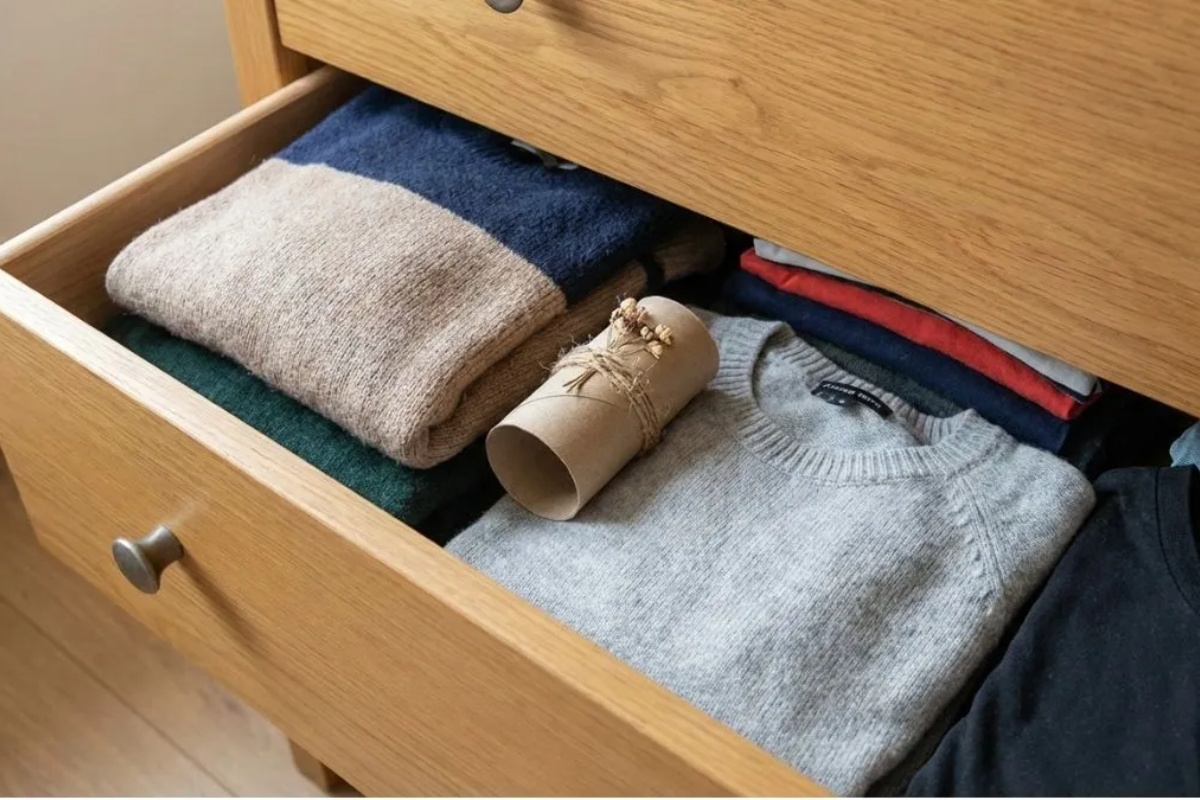 Reciklaža: sačuvajte rolne toalet papira i pretvorite ih u osveživače za fioke sa odećom