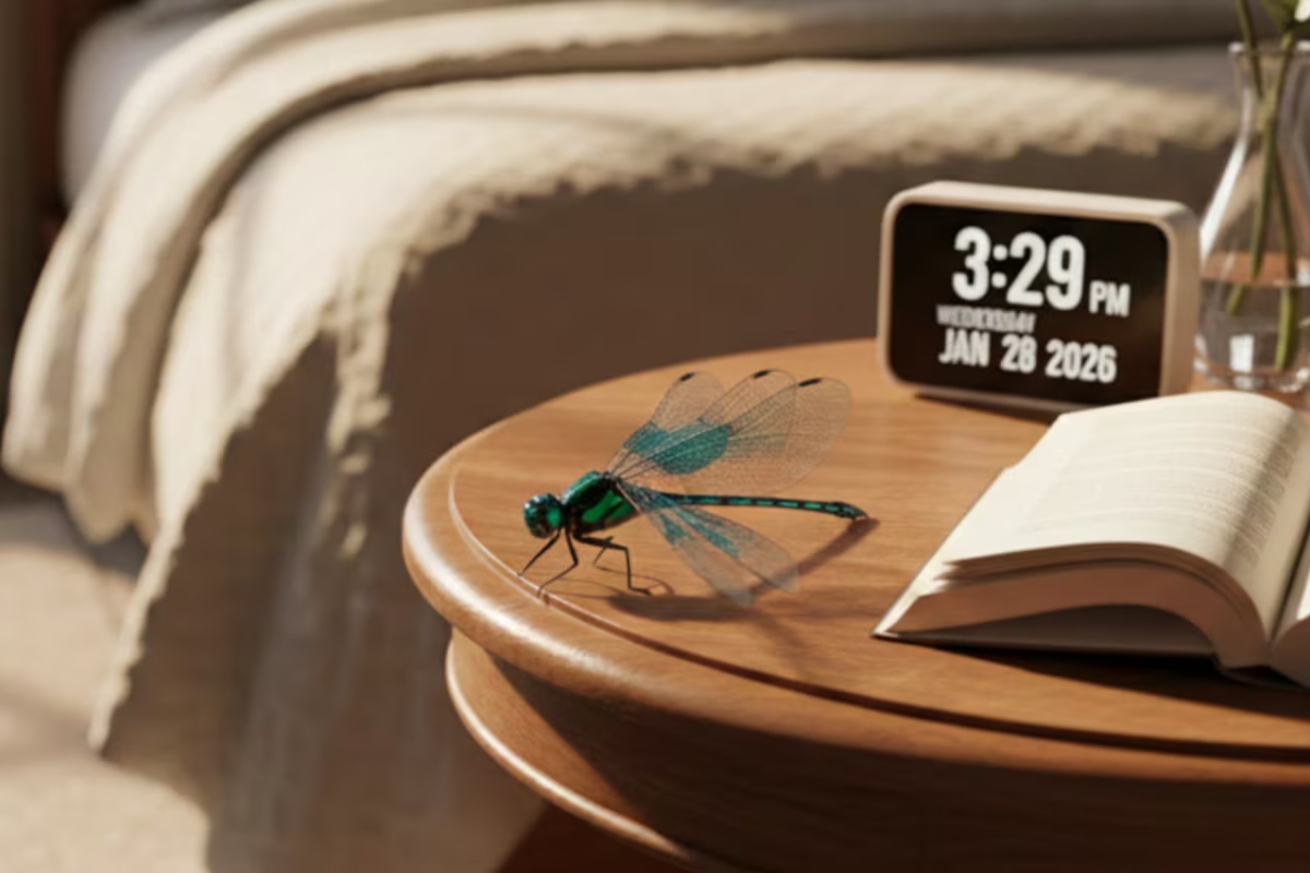 Šta znači kada se vilin konjic pojavi na vašem noćnom ormariću, prema Feng Šuiju