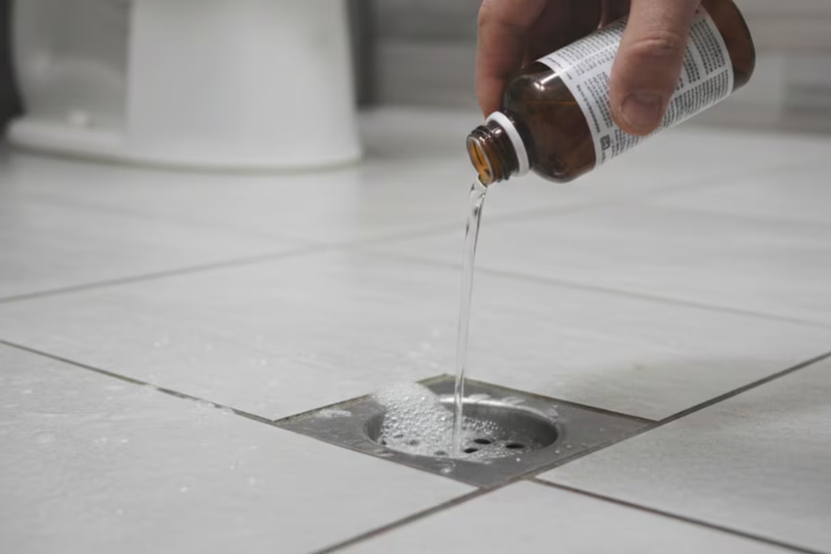 Sipanje hidrogen peroksida u rešetke u kupatilu: čemu služi i kada je korisno