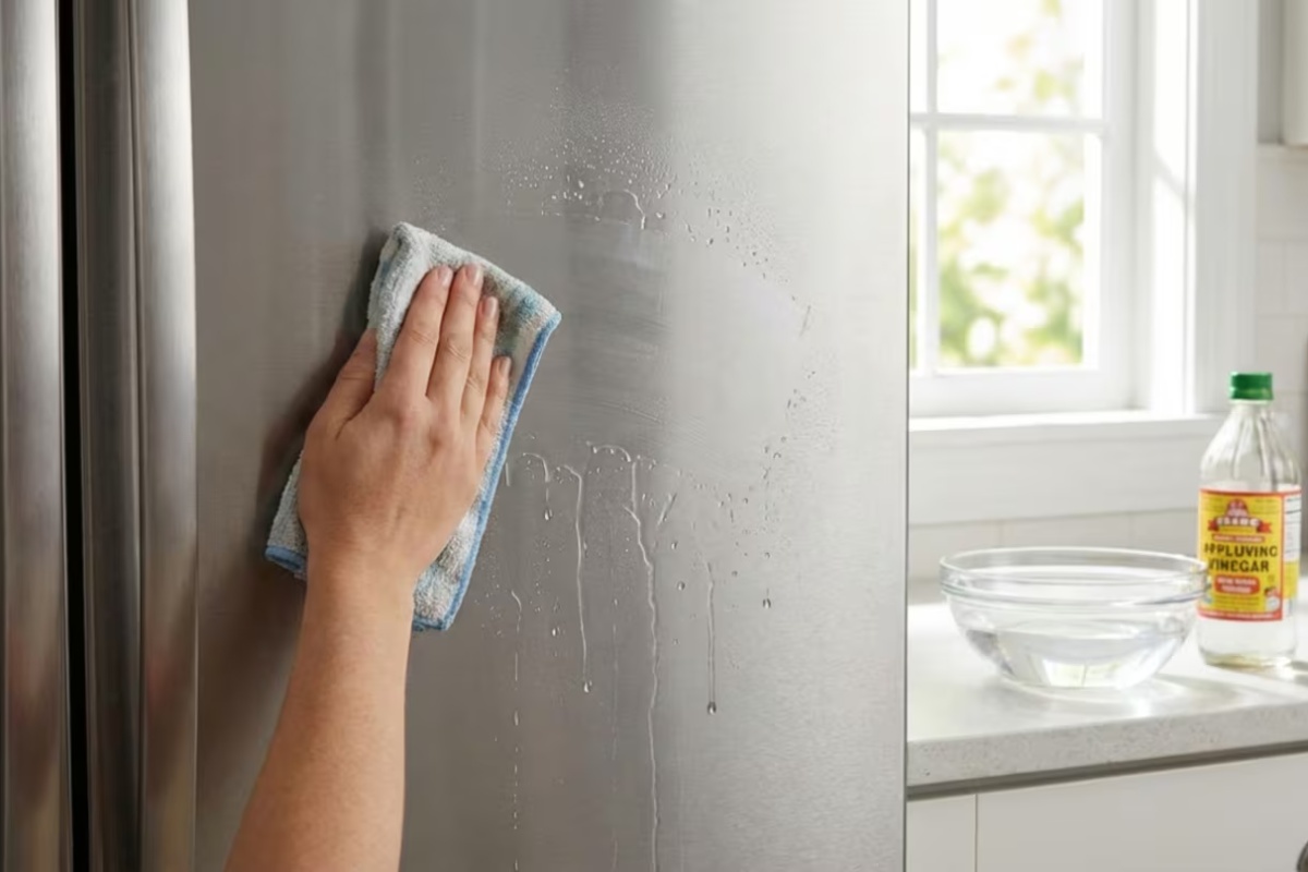 Brisanje frižidera krpom sa vodom i sirćetom: zašto to raditi i koliko često se preporučuje