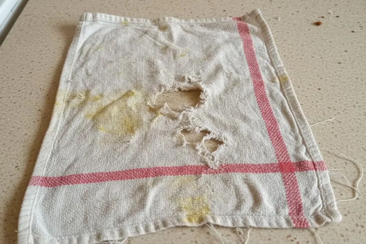 Ako imate poderanu ili vrlo staru kuhinjsku krpu, posjedujete blago: kako je reciklirati za novu upotrebu u domu detail 1