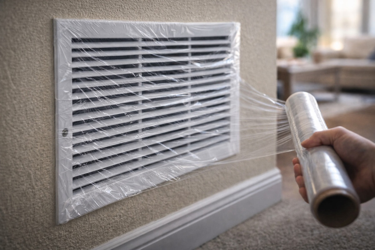 Stavljanje providne folije na rešetke u kući: zašto se preporučuje i čemu služi – image 1