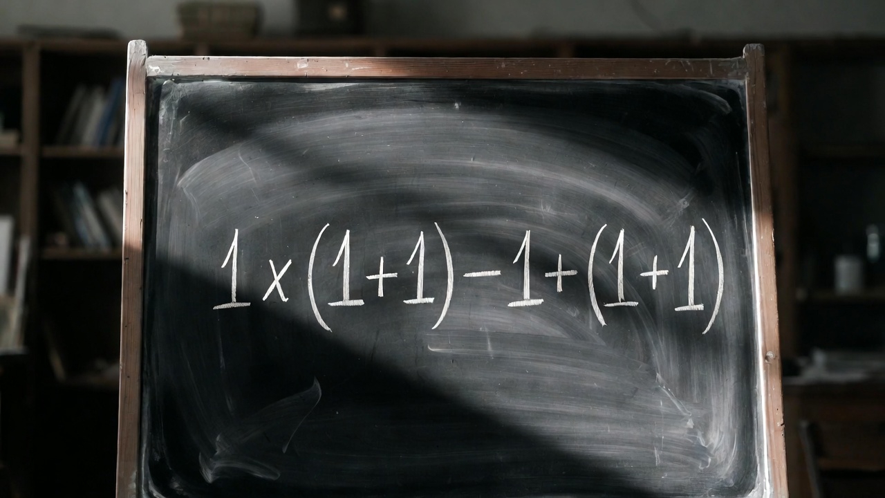 Koliko je 1 x (1 + 1) - 1 + ( 1 + 1)? Matematički zadatak koji stavlja genije na test – image 1