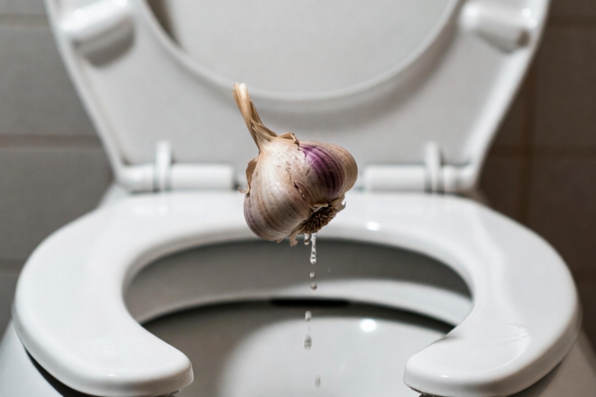Bacanje čena belog luka u toalet šolju: čemu služi i zašto ga preporučuju – image 1