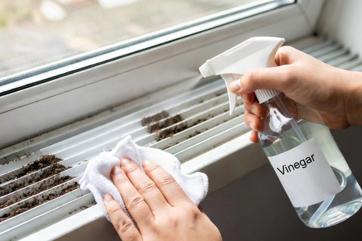 Čišćenje šina prozora sirćetom: čemu služi i zašto se preporučuje – image 1