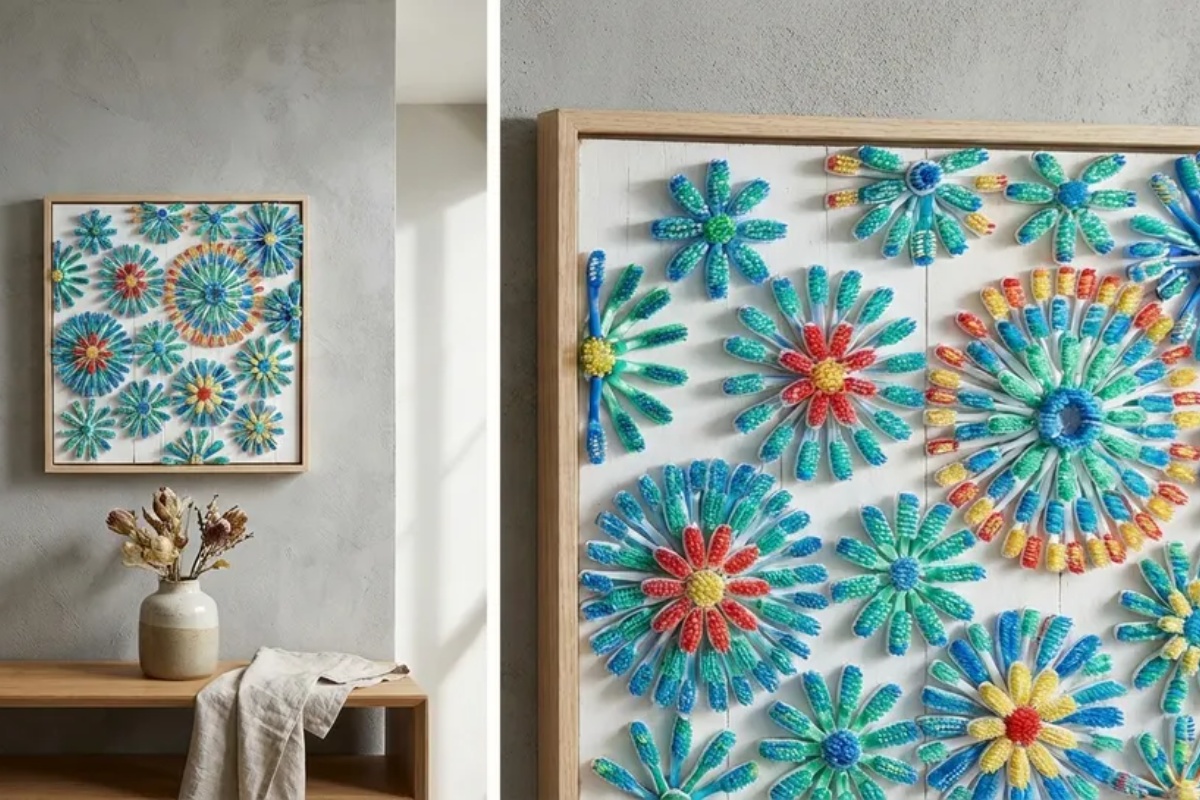 Reciklaža: sačuvajte stare četkice za zube i pretvorite ih u neverovatan ukras za vaš dom – image 1