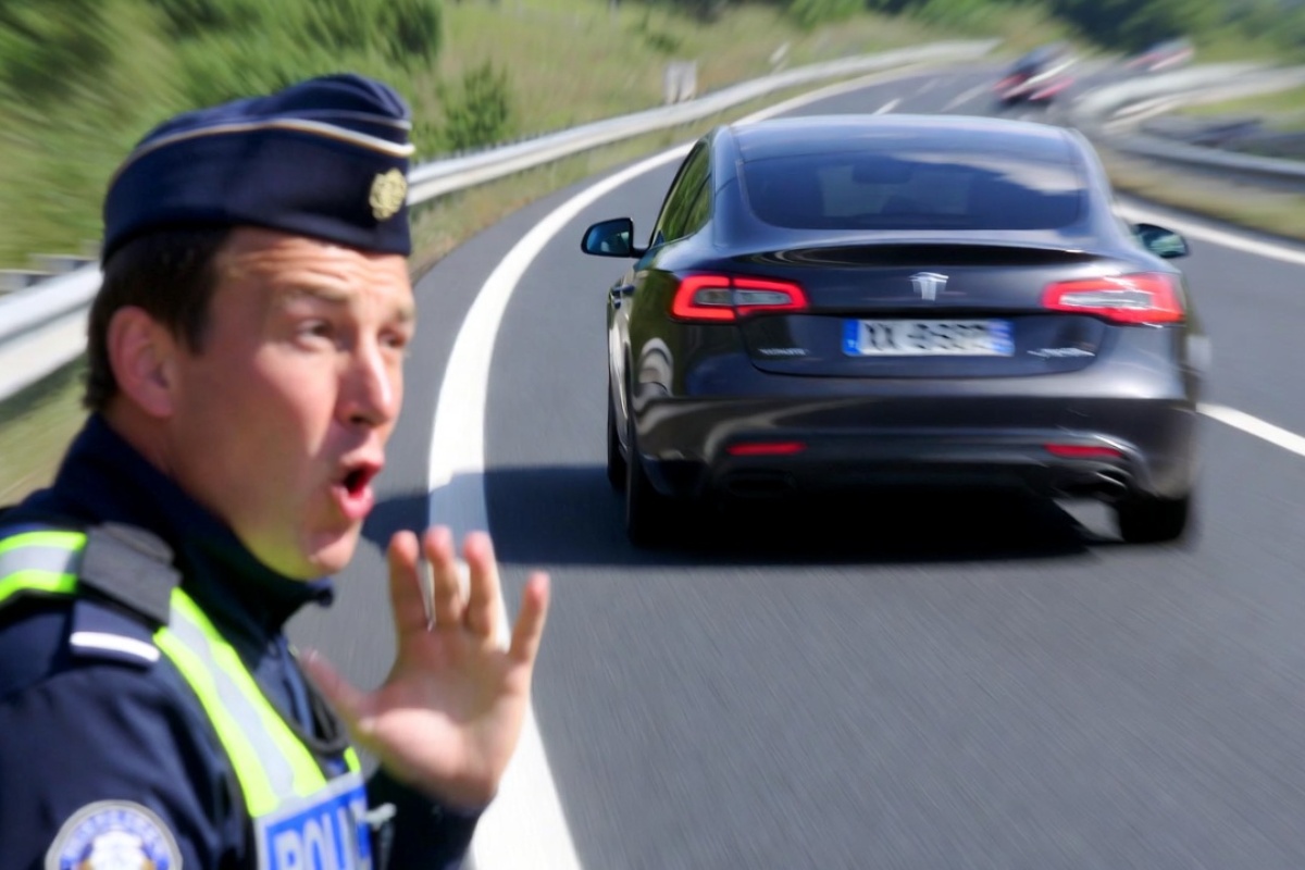 Uhvatili ženu u Francuskoj kako vozi 168 kilometara na sat i policajci su u šoku: nikada nisu videli taj auto pri toj brzini – image 1