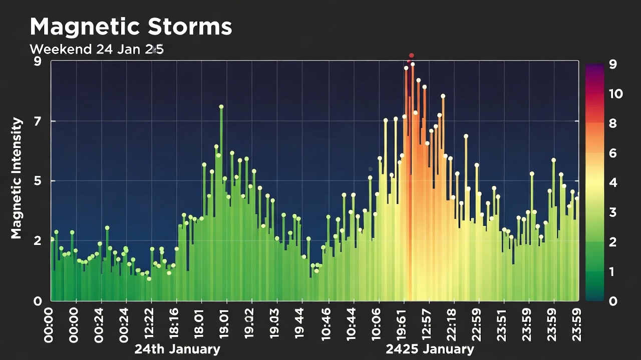 Da li će biti magnetnih oluja tokom vikenda: prognoza za 24. i 25. januar (grafikon) – image 1