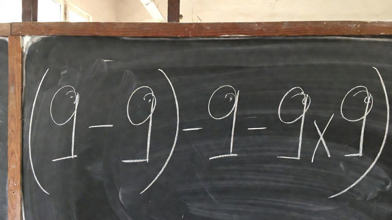 Koliko je (9 - 9) - 9 - 9 x 9? Matematički zadatak koji stavlja genije na test – image 1