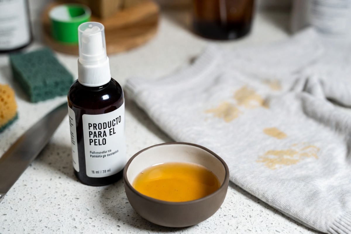 Trik za uklanjanje mrlja od masnoće na odeći i u kuhinji pomoću proizvoda za kosu – image 2