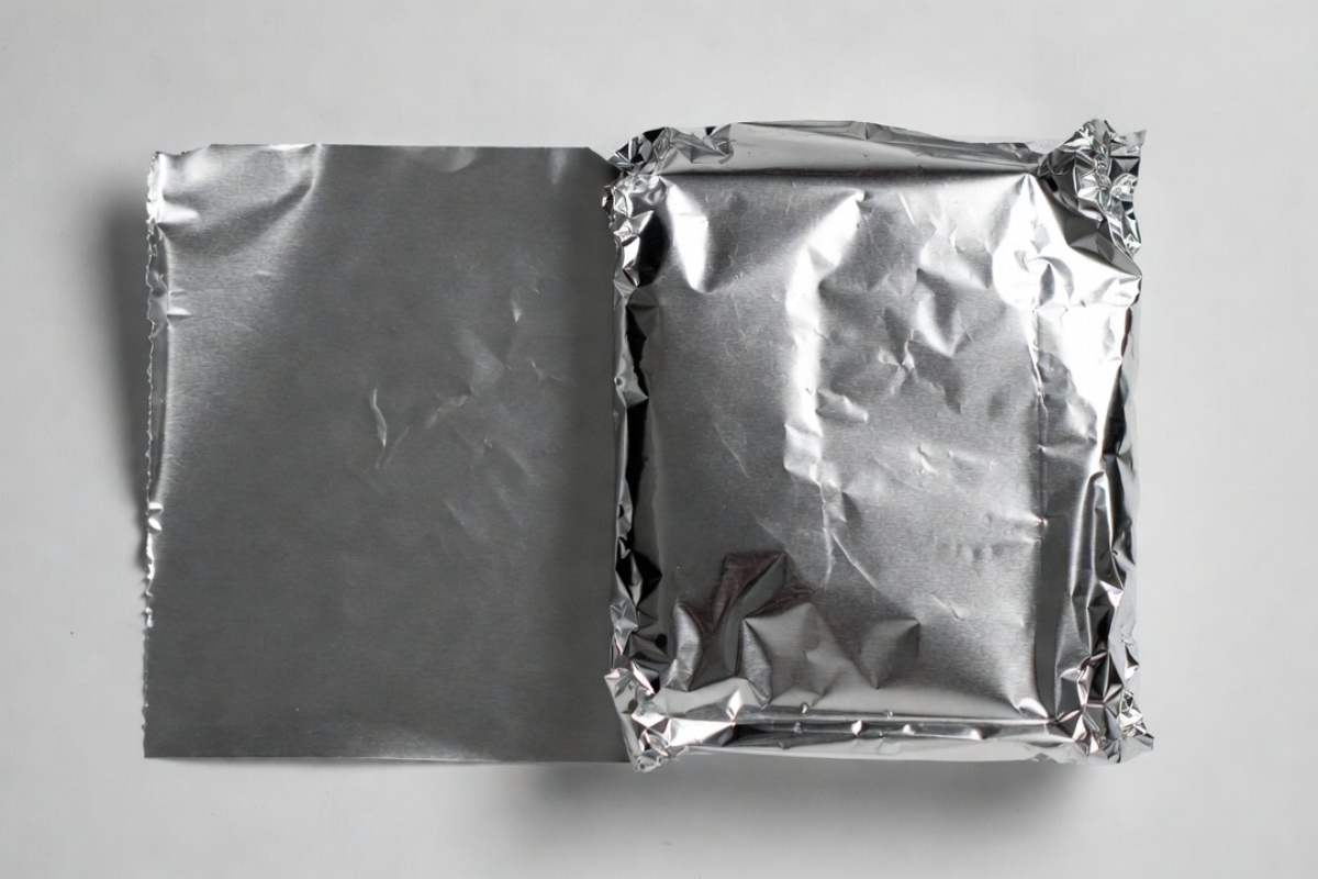 Zašto je jedna strana aluminijumske folije mat, a druga sjajna: koja je ispravna? – image 2