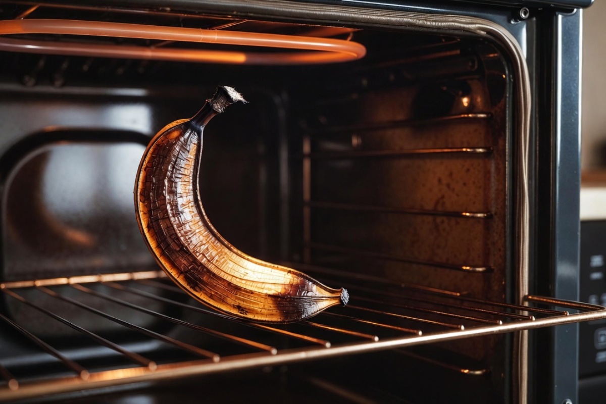 Spaljena kora banane u rerni — najbolje besplatno kalijumovo đubrivo za baštu i povrtnjak u 2026. godini – image 2